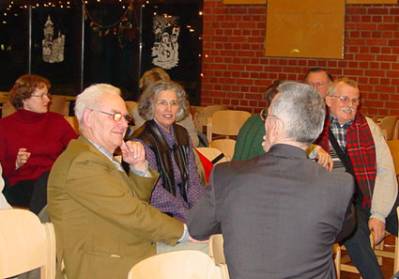 Diskussion in der Pause
