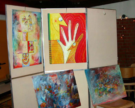 Ausstellung in der Mensa