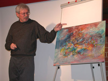 Albert Fischer erkl�rt seine neuesten Werke