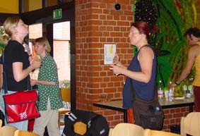 In der Pause