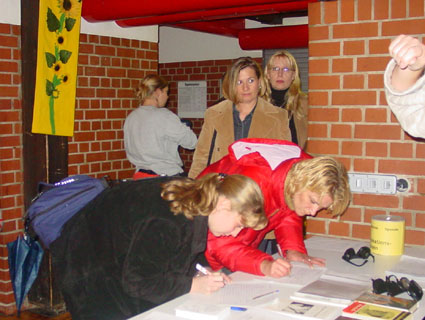 Andrang vor KOFO