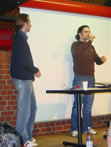 Ege und ein Diskussionsteilnehmer