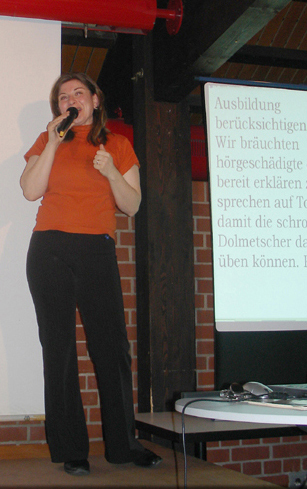 Kerstin Kiaulehn erklrt die Einsatzmglichkeiten