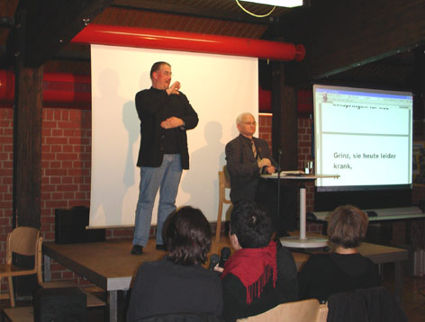 Frank Brggemann begrt die Gste