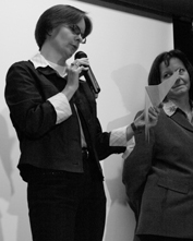 Moderatorin Ilse Grinz