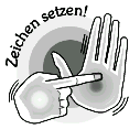 Logo von "Zeichen setzen!"